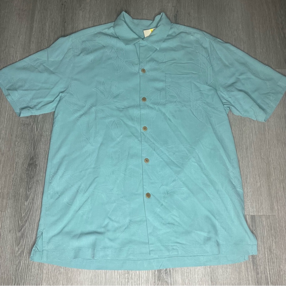 NWT Tommy Bahama Bedarra Garden Short Sleeve Button Up Hawaiian Surf